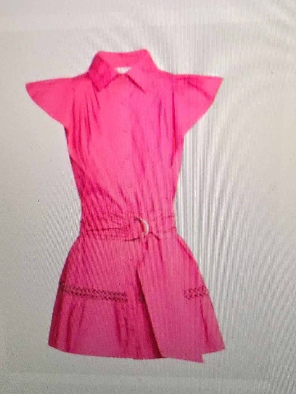 RAMY BROOK Embroidered Marceline Cotton Poplin Dress Size M
